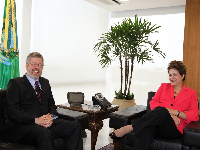 Marco Maia com Dilma Rousseff